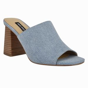 Nine West Yuna Heeled Slippers Blauw Nederland | JCF-415689